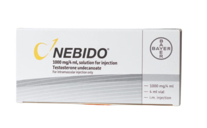 Nebido 1000mg/4ml, 1 Ampoule（ネビド 1000mg/4ml 1アンプル入）
