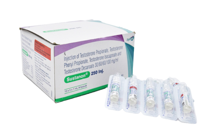 Sustanon 250mg/ml, 50 Ampoules（サスタノン 250mg/ml 注射液 50アンプル入）