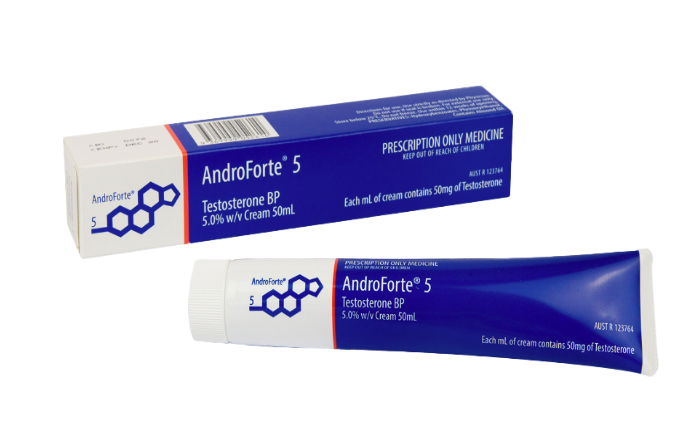 Andro Forte 5, 1 Tube（アンドロフォルテ 5%クリーム 50g 1本入）